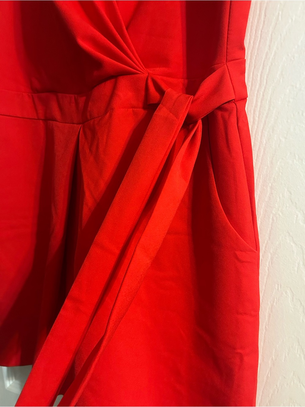 Tie Waist Short Romper - Picture 5 of 7